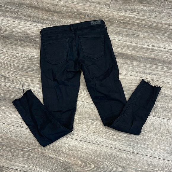 AG The Legging Ankle Super Skinny Ankle raw hem Size 26R - Picture 4 of 4